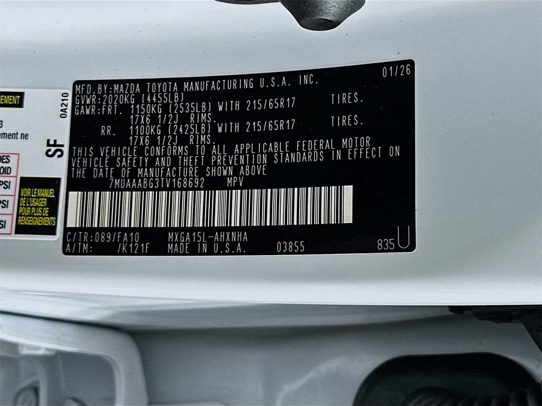 2026 Toyota Corolla Cross L - Image 31