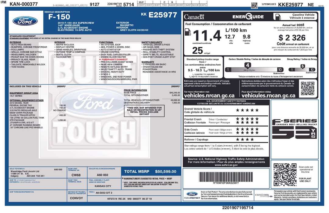 2019 Ford F-150 XLT - Image 31
