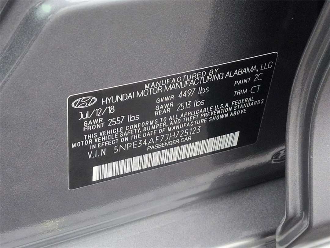 2018 Hyundai Sonata Limited - Image 35