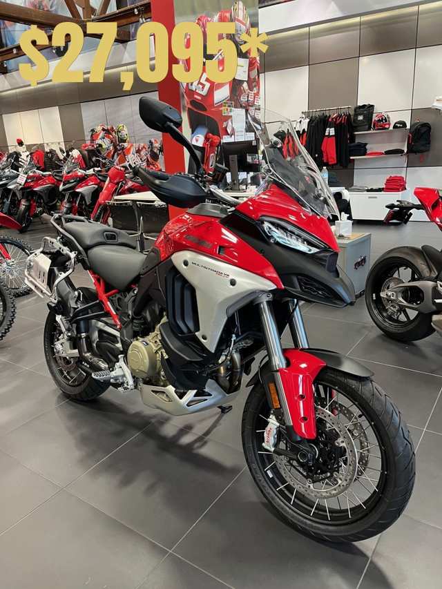 2025 Ducati Multistrada V4 Rally Adventure Travel & Radar