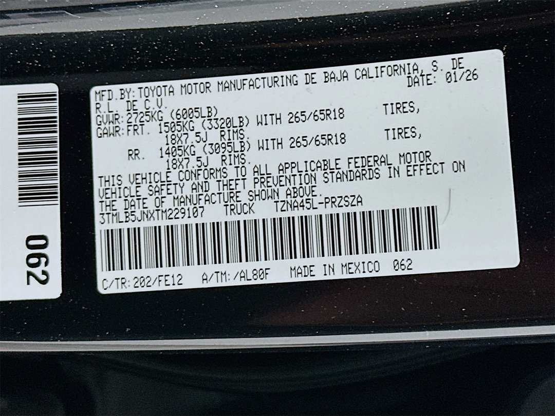 2026 Toyota Tacoma TRD Sport - Image 30
