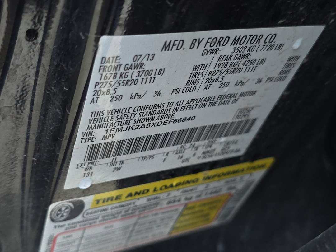 2013 Ford Expedition El Limited - Image 28