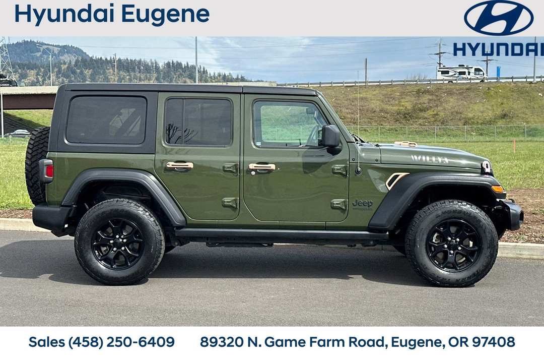 2020 Jeep Wrangler Unlimited Willys - Image 2