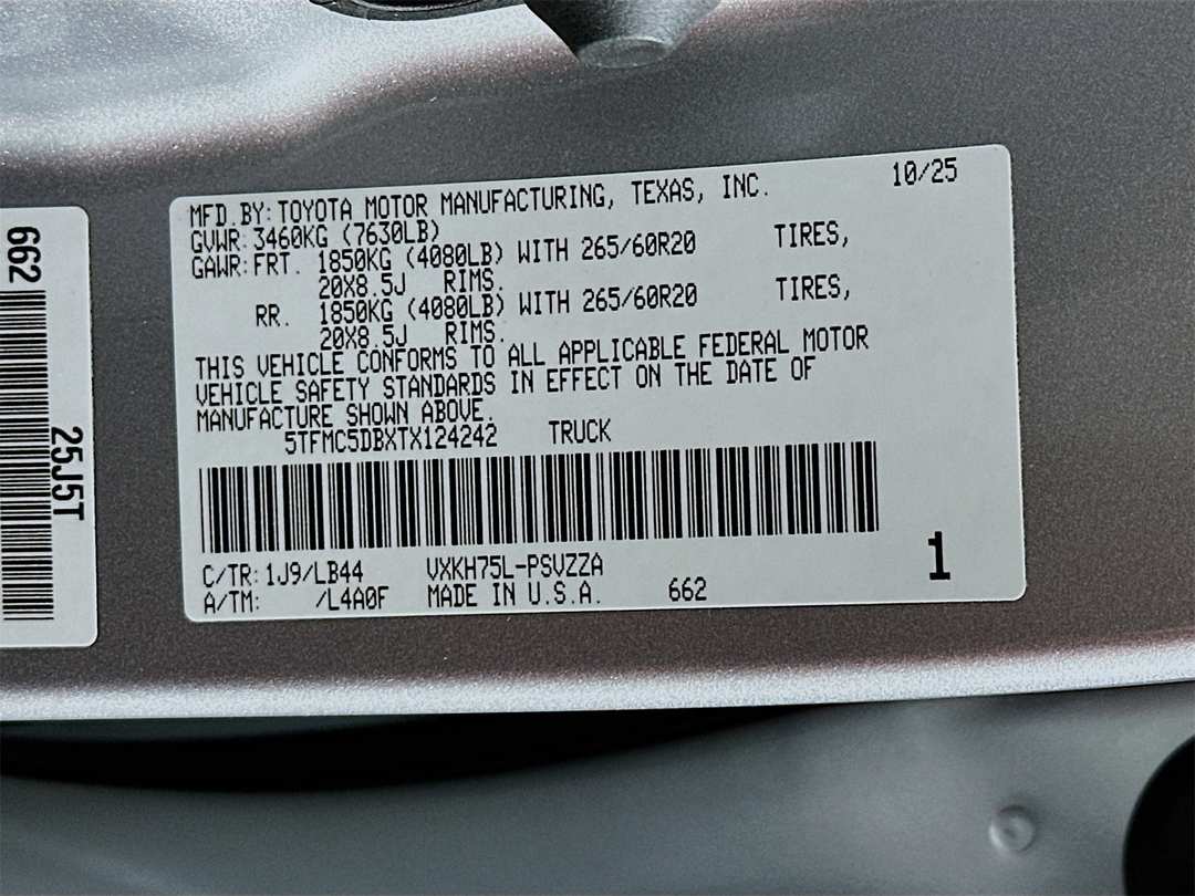 2026 Toyota Tundra 1794 Edition - Image 33