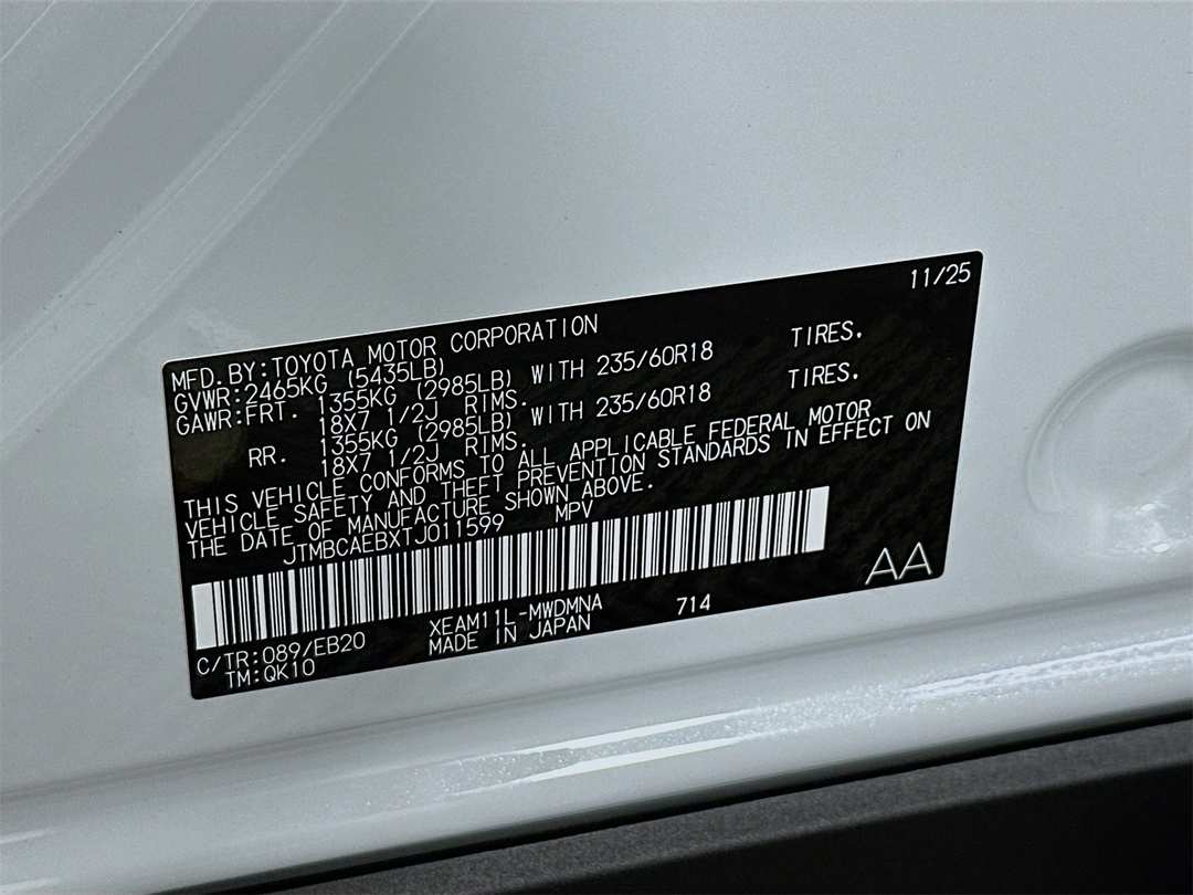 2026 Toyota Bz XLE Plus - Image 32