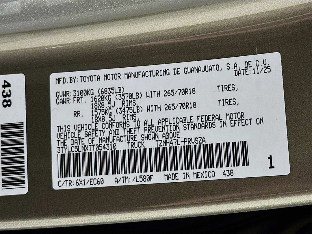 2026 Toyota Tacoma Trailhunter - Image 32