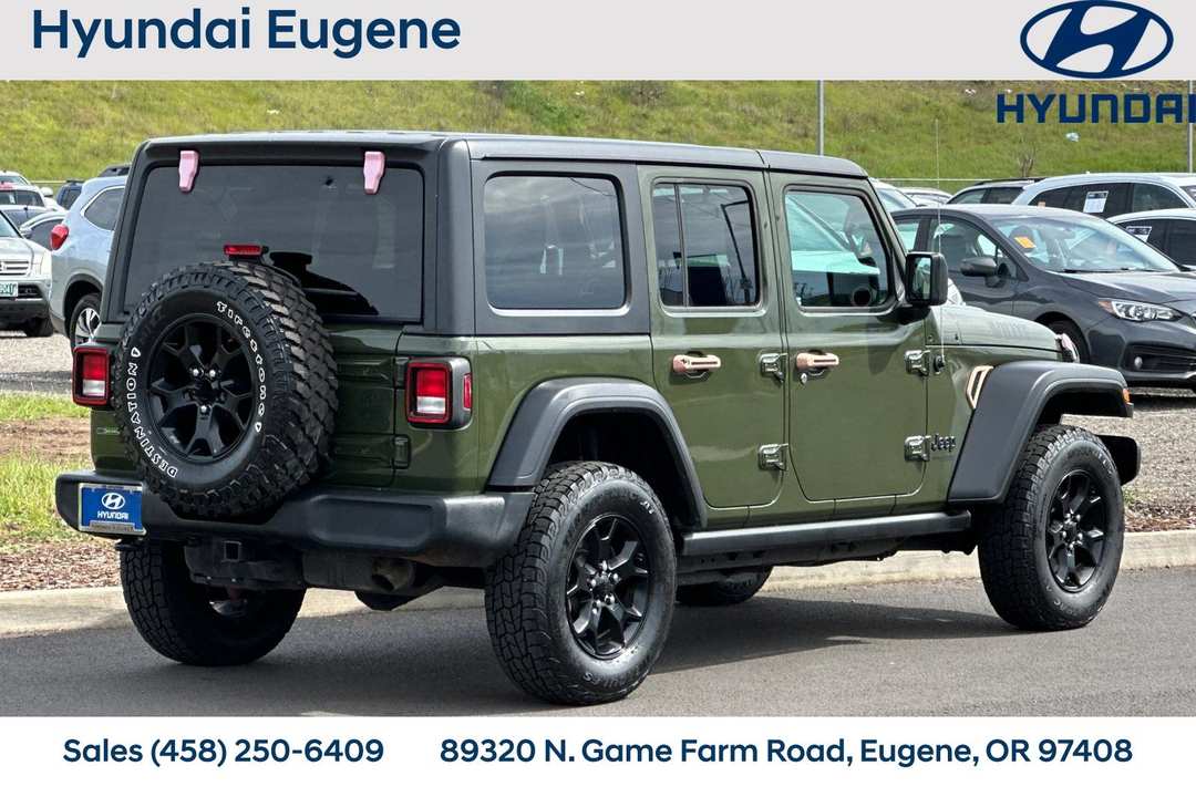 2020 Jeep Wrangler Unlimited Willys - Image 3
