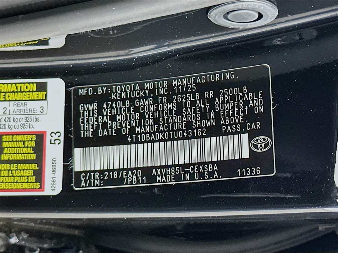 2026 Toyota Camry SE Nightshade - Image 33