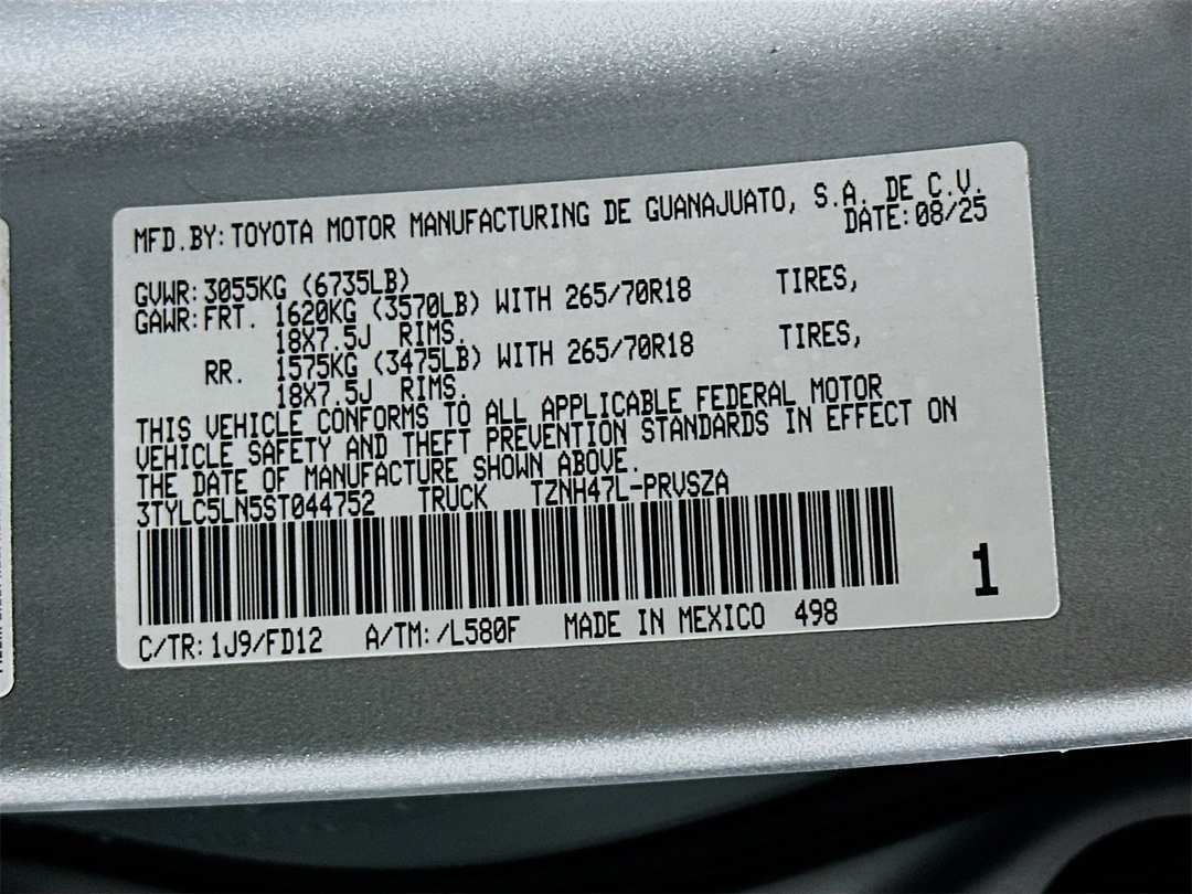 2025 Toyota Tacoma TRD Off Road - Image 33