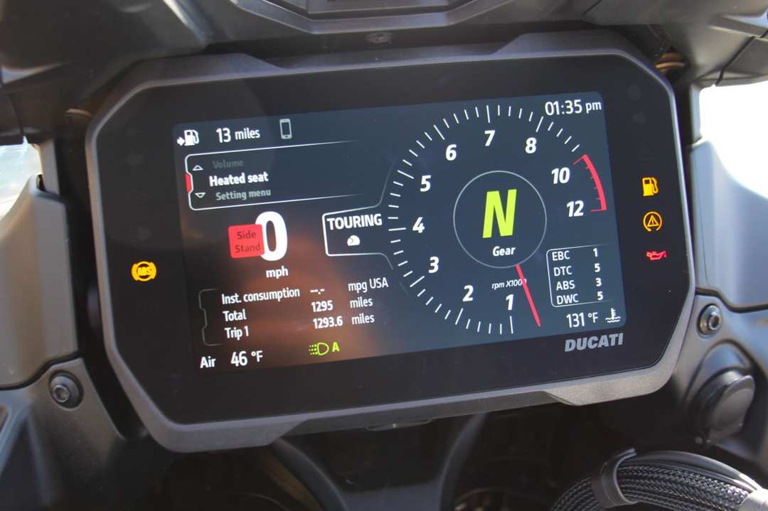 2024 Ducati Multistrada V4 Rally Adventure Travel & Radar - Image 11