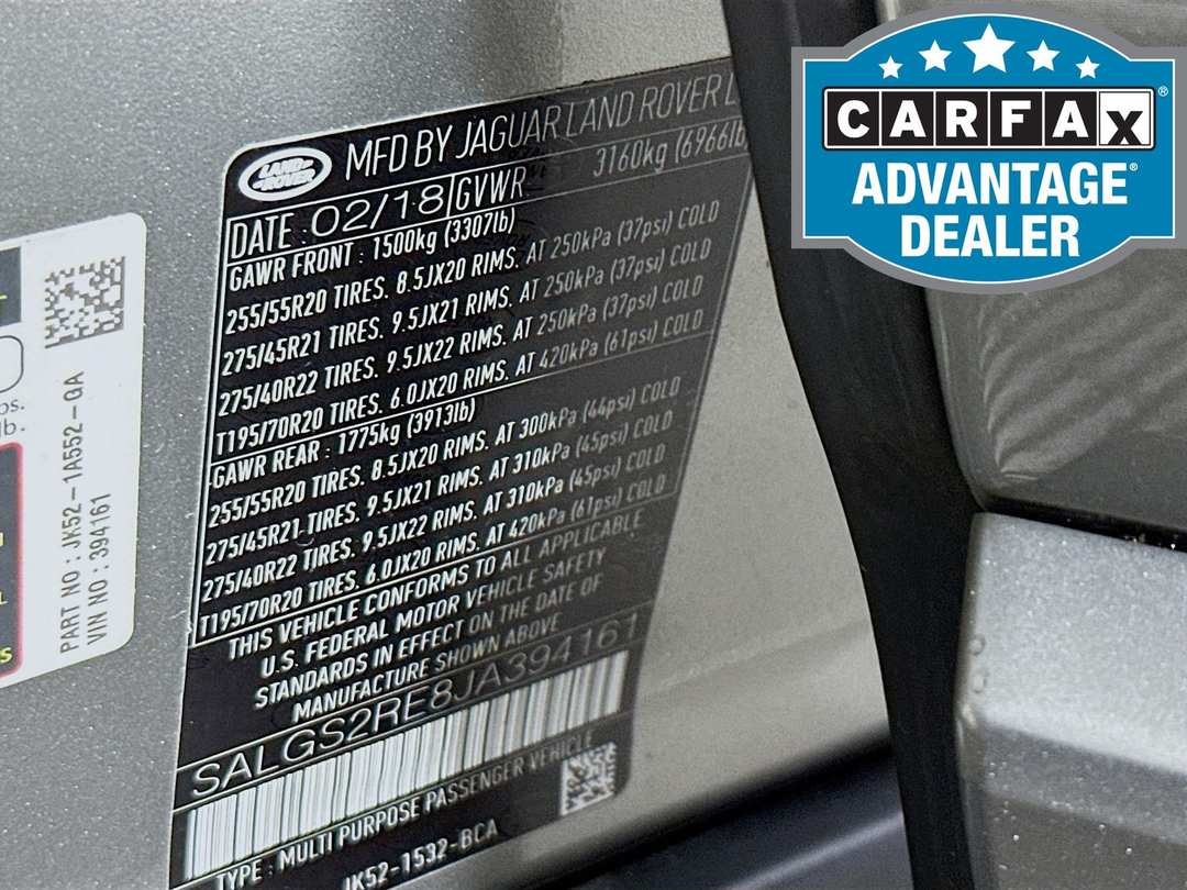 2018 Land Rover Range Rover 5.0L V8 Supercharged - Image 36