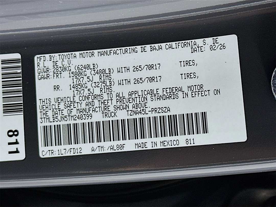 2026 Toyota Tacoma TRD OffRoad - Image 31