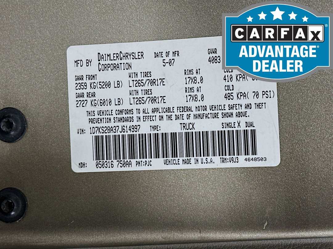 2007 Dodge Ram 2500 SLT - Image 30