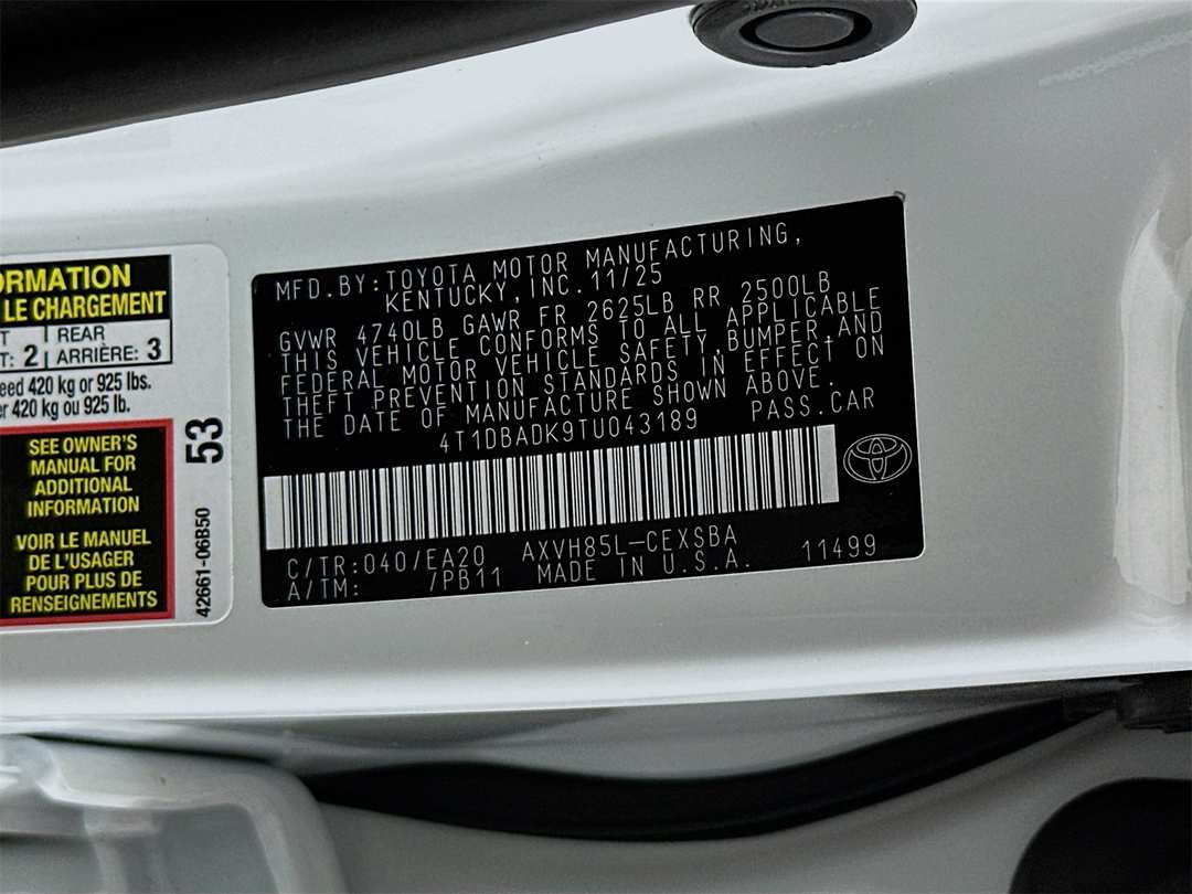 2026 Toyota Camry SE Nightshade - Image 34