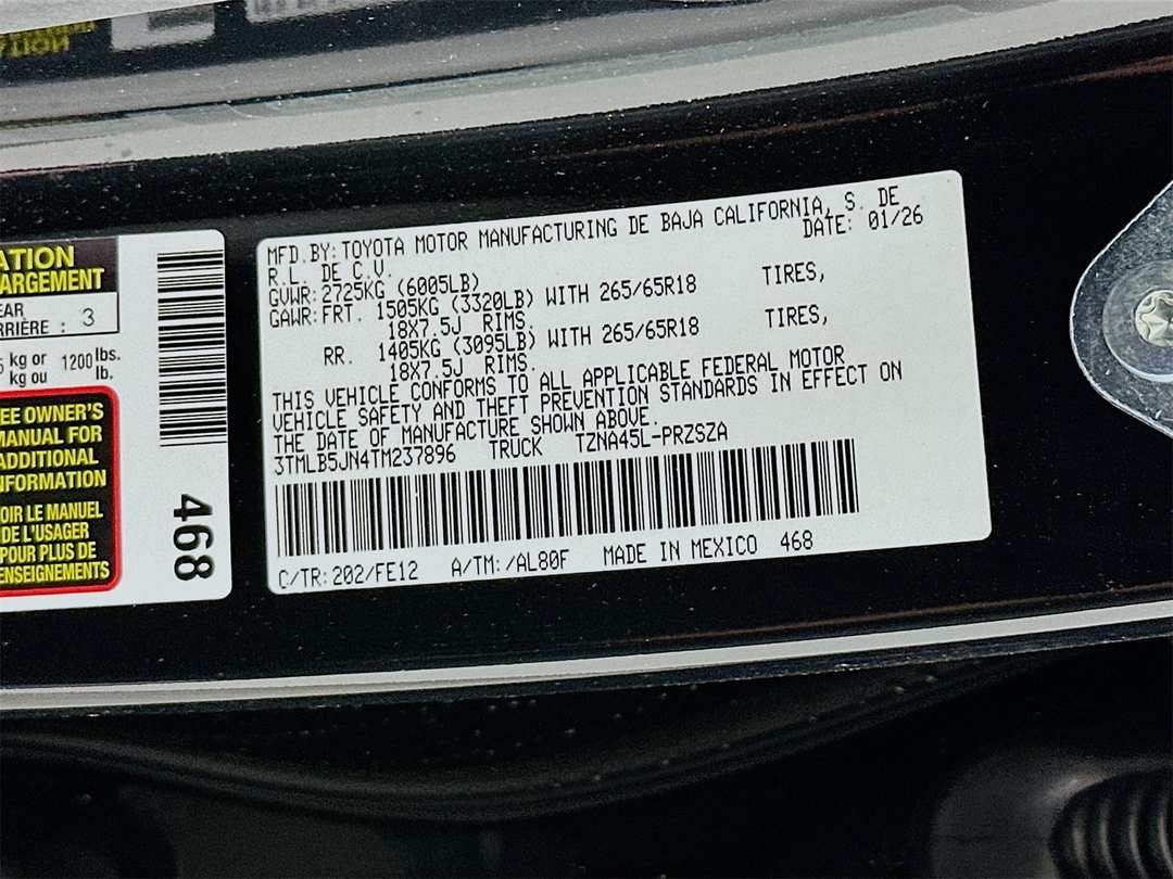 2026 Toyota Tacoma TRD Sport - Image 31