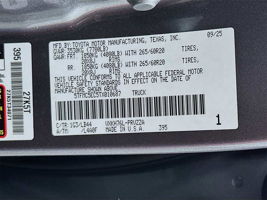 2026 Toyota Tundra 1794 Edition - Image 33