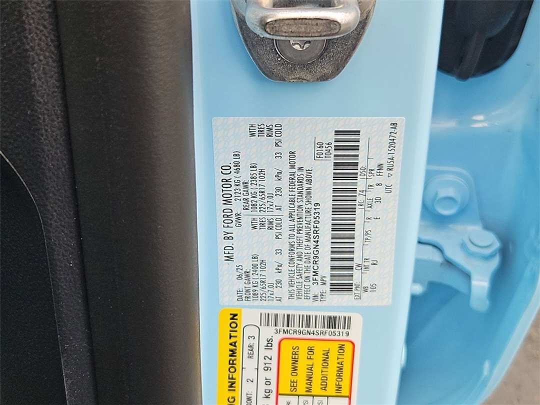 2025 Ford Bronco Sport Heritage - Image 35