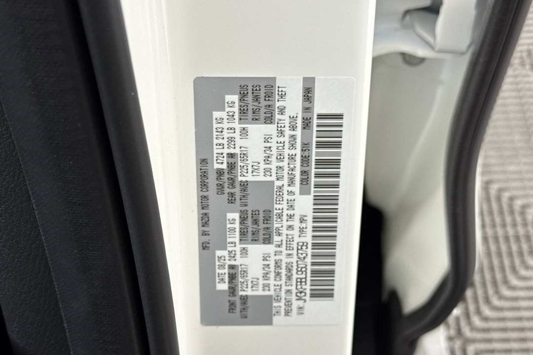 2025 MAZDA CX-5 2.5 S Select Package - Image 26