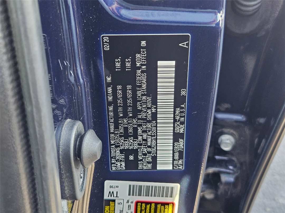 2020 Toyota Highlander XLE - Image 41