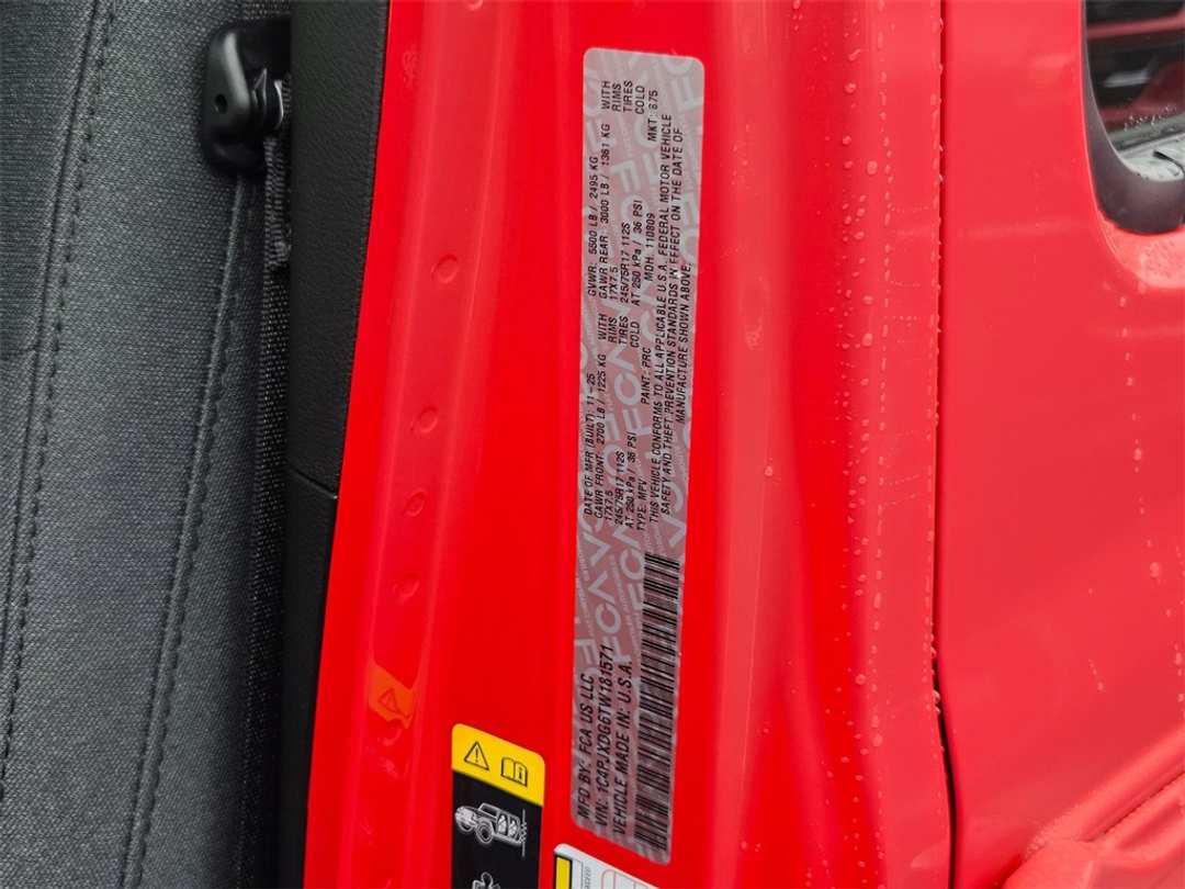 2026 Jeep Wrangler Sport - Image 36