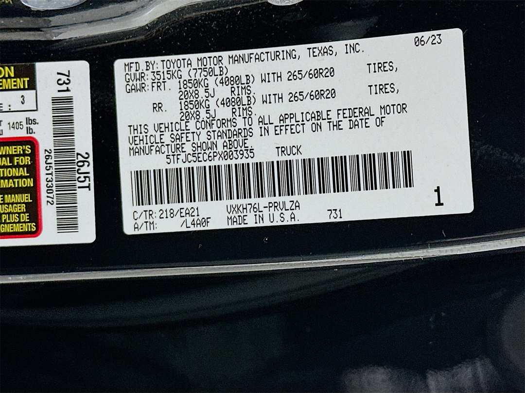 2023 Toyota Tundra Limited - Image 33