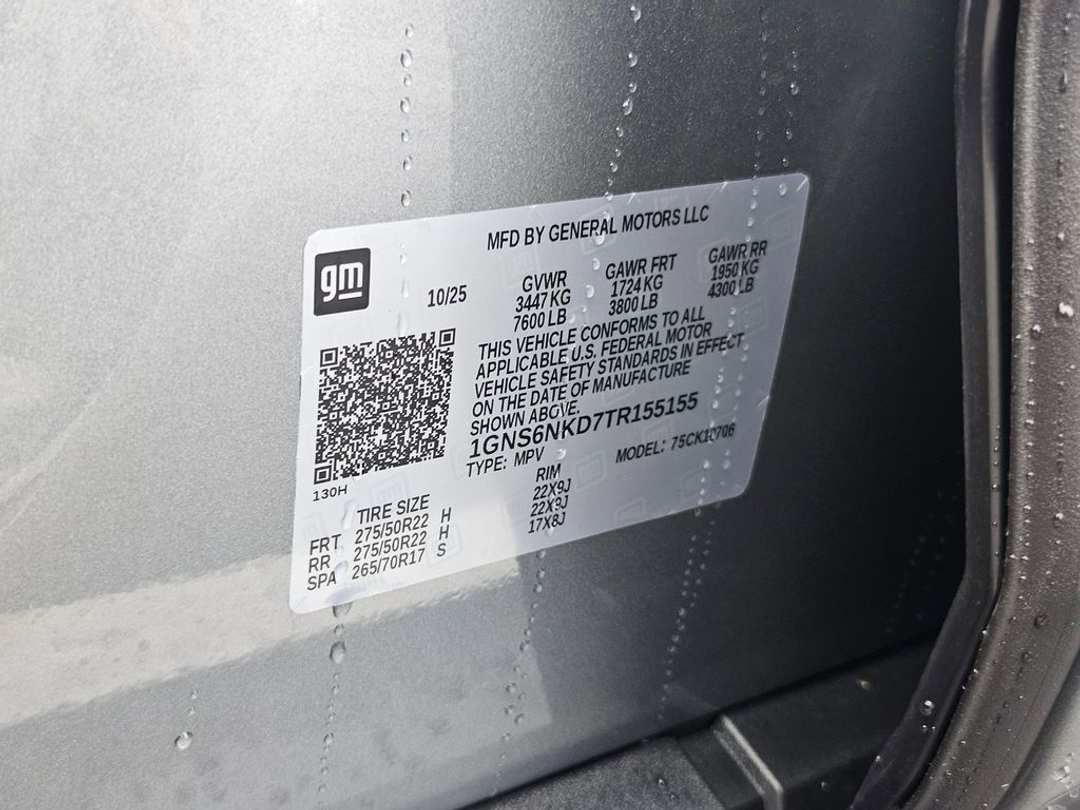 2026 Chevrolet Tahoe LT - Image 46