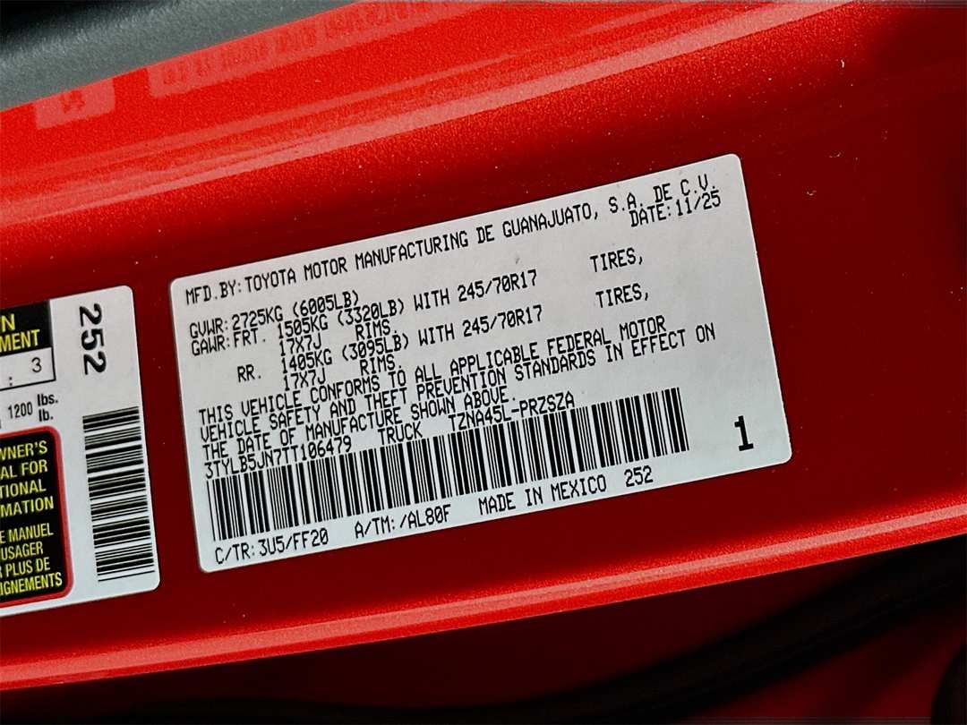 2026 Toyota Tacoma SR5 - Image 31