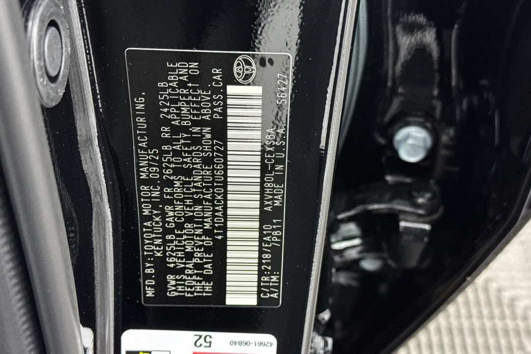 2026 Toyota Camry SE - Image 26